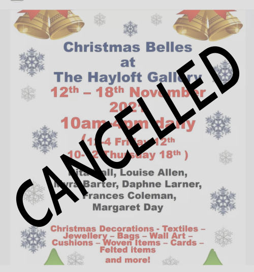 Christmas Belles 2021 flyer cancelled